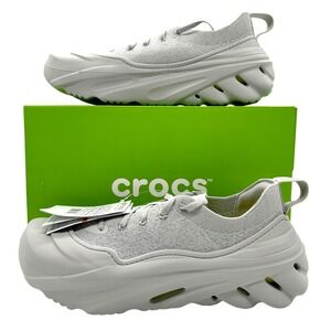 Crocs Echo Surge Mens 10 Wmns 12 Atmosphere Acidity Gray LiteRide Sneaker Shoes